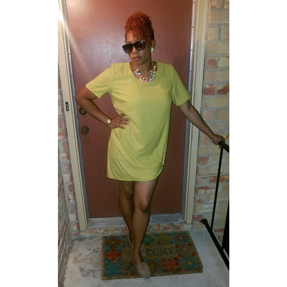 Polyester T-Shirt Dress